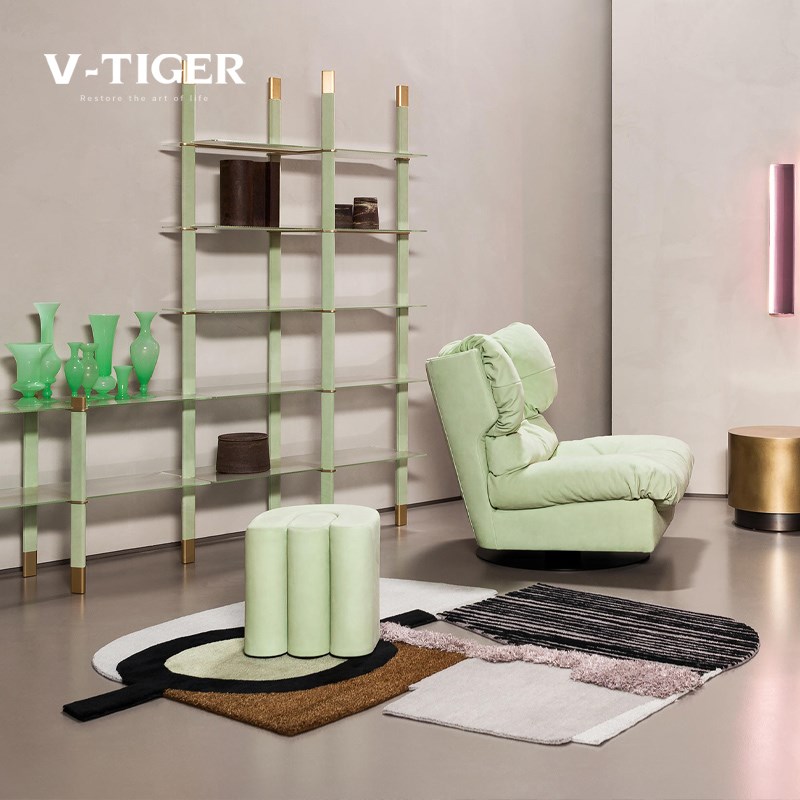 优选VTIGER/地毯卧室高级感轻奢防C滑毯客厅沙发茶几垫/HimaniE