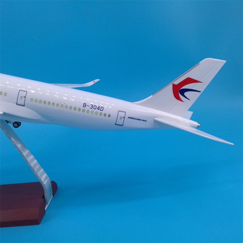 优选47acm东航A350带灯款仿真飞机模型摆件带轮起落架航空公司礼