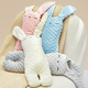 安抚抱枕新生儿宝宝玩偶豆豆睡觉婴儿抱枕儿童神器婴幼儿水晶绒