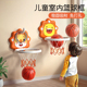 儿童篮球框运动玩具静音可升降篮球架宝宝室内挂墙免打孔投篮家用