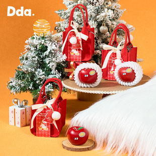 圣诞礼物节日苹果元 素平安夜香薰蜡烛礼盒高级感送女生生日小摆件