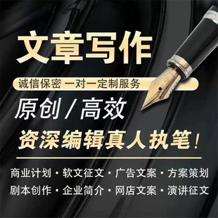 代写文章撰写述职报告工作总结汇报方案读后感演讲稿代笔写作服务