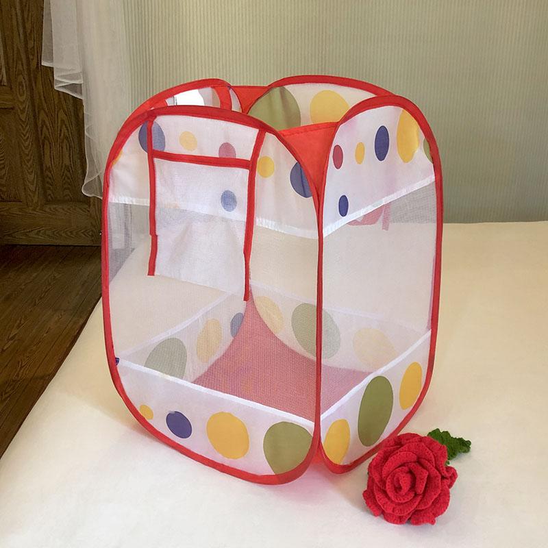 便携式加高儿童玩具收纳筐可折叠