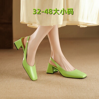 跨境亚马逊速卖通正装职业OL皮鞋