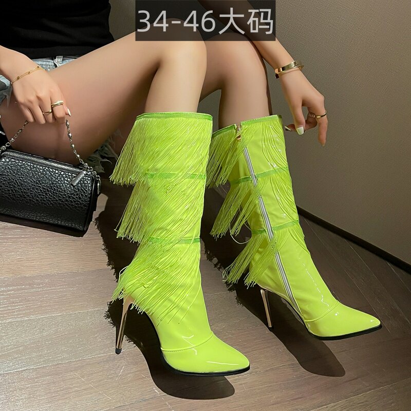 跨境亚马逊速卖通春秋四季潮女靴