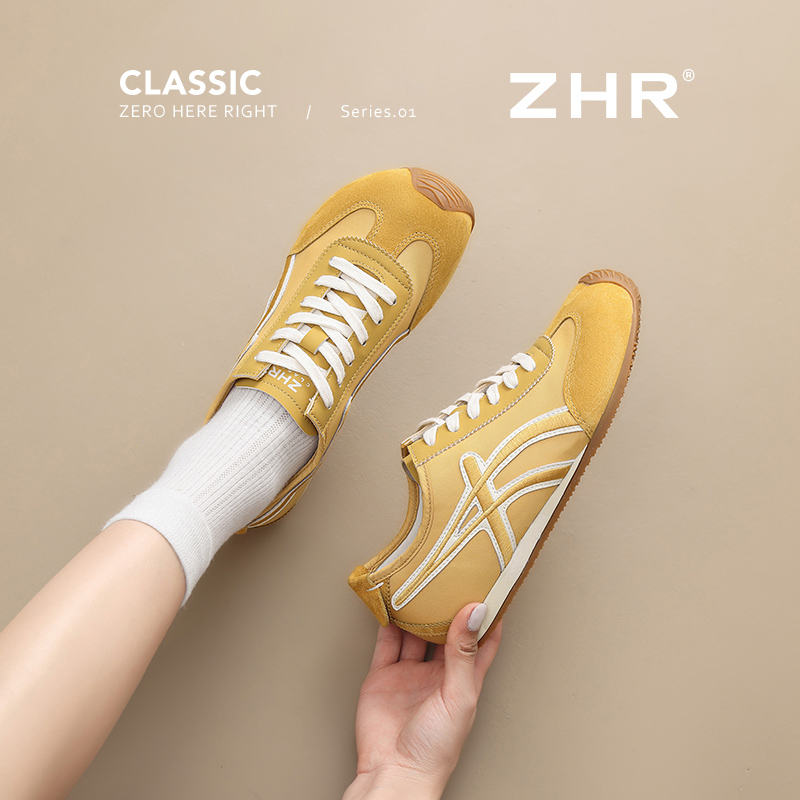 ZHR复古德训鞋透气显脚小
