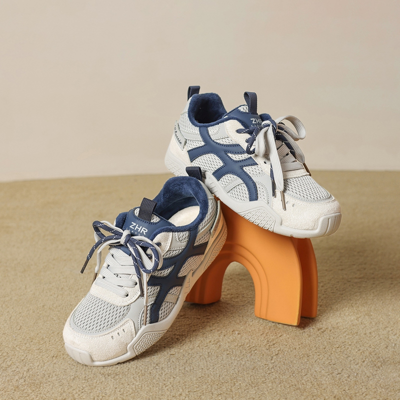 【双鞋带】跑步鞋德训鞋小白鞋运动鞋女鞋秋冬百搭加绒女休闲鞋子