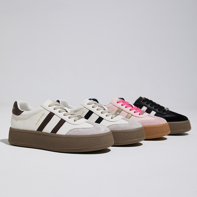 ZHR复古厚底德训鞋女款