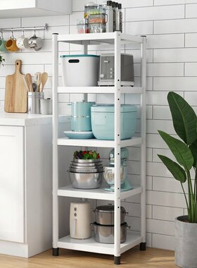 50长60/80x50x45宽40x40x35x30cm白色厨房置物架家用储物柜收纳架