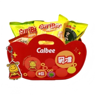 盒马卡乐比元宝纳福零食礼包380g薯条膨化食品休闲零食大礼包送礼