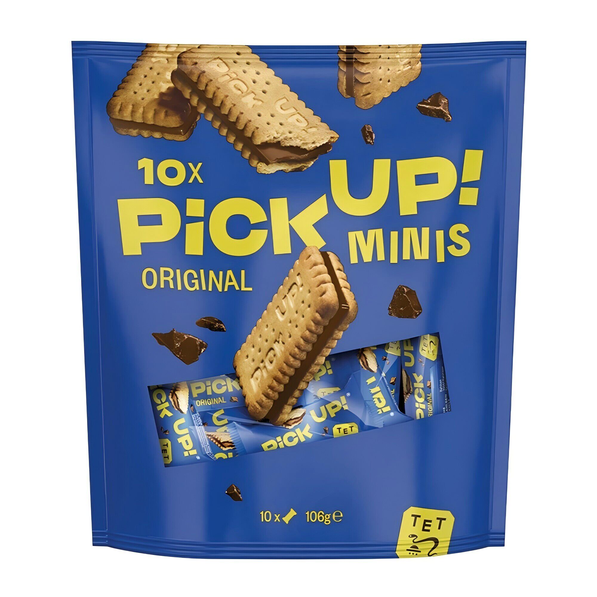 盒马代购 Bahlsen百乐顺德国进口迷你巧克力夹心饼干10.6g*10袋装