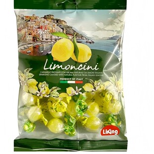 盒马代购 LiKing柠檬味糖果150g意大利进口酸爽硬糖酸粉夹心糖果