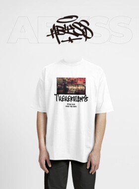 【PTECREW】ABYSS 恶搞叶问 310G高克重TEE