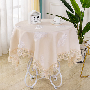 小圆桌布角几桌布茶几垫阳台咖啡桌布会议圆桌桌布圆形家用圆桌布