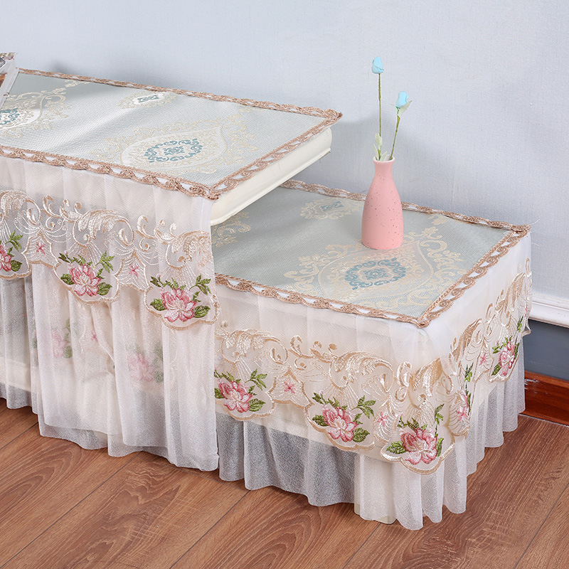 电视柜罩组合柜防尘罩高低柜茶几桌布套罩长方换鞋凳家用定制防滑