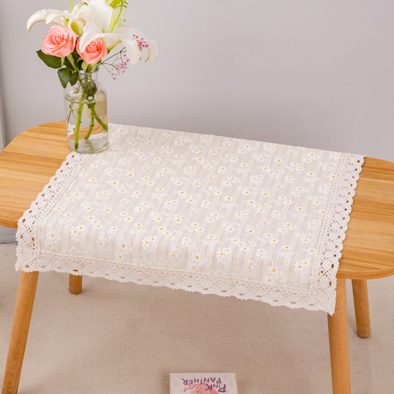 萱丽鹏ins风桌垫桌布纯棉布