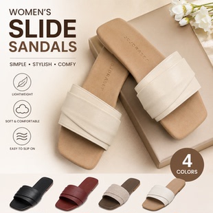 2026summer new flat bottomed beach women'sslippers平底拖鞋女