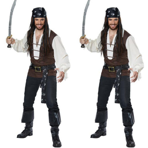 Halloween cosplay pirate costume hunter costume万圣节海盗服