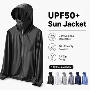 Men's Sun Protection Fishing Jacket Outdoor Use钓鱼防晒服