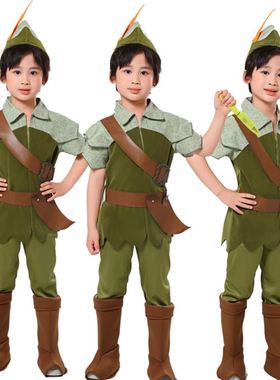 Halloween cosplay green elf costume万圣节绿色小精灵演出服装