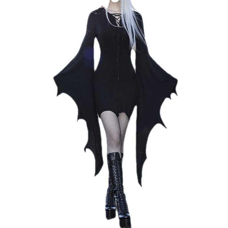 Christmas and Halloween zip up dress圣诞节万圣节绑带连衣裙