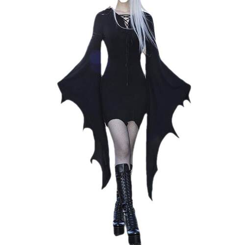Christmas and Halloween zip up dress圣诞节万圣节绑带连衣裙