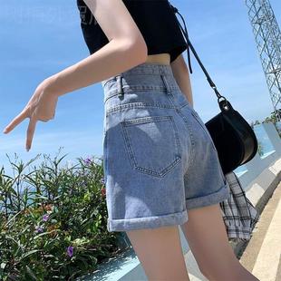 Denim shorts, women's high waisted pants今年流行爆款短裤