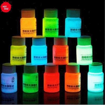 20g 30g High quality 9 Colors Acrylic Glow In The Dark Paint|ruв категории основы строительных материалов, покрытие (латексная краска), художественная краска - от Buy2taobao.com для оказания профессиональной услуги покупки агента Taobao