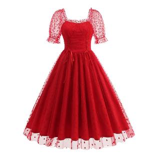 Women's Dress Valentine's Day Dress Princess Dress欧美连衣裙