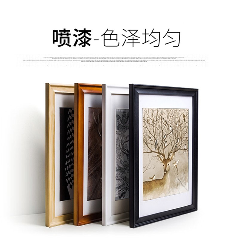 European style Wood Frame 8 inch 10 inch A4 12 inch 16 inch A3 8 open 4 open 20 24 Swing sets Wall hanging Frame erin the Home accessories , Frame/Frames  category - from Buy2taobao.com to provide professional Taobao agent buy service