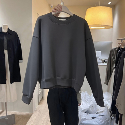 套头春秋冬季圆领2025新款休闲