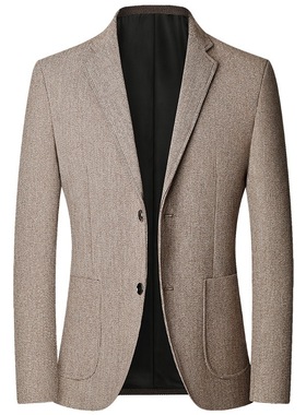 Men's Casual Suit 春秋潮流青年男士西服休闲修身商务西装外套