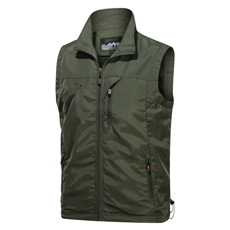 men's casual multi-pocket vest 男休闲多口袋背心工装大码马夹,男装,常规马甲,淘宝优惠券,粉丝福利购,淘宝优惠卷