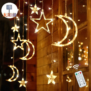 饰灯饰婚庆布置 户外彩灯太阳能庭院灯氛围灯串灯星星灯挂灯花园装