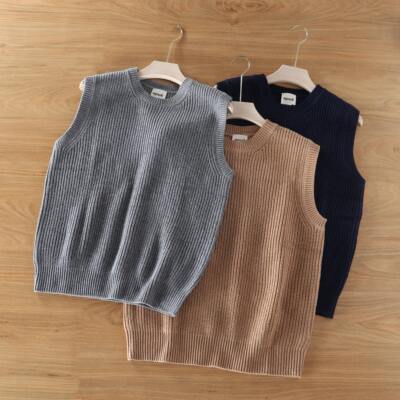 标准冬季套头羊毛混纺马甲背心