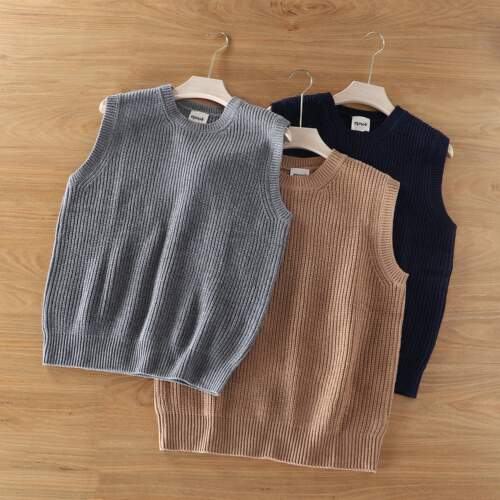 标准冬季套头羊毛混纺马甲背心