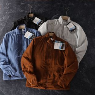 蔦款 保暖輕量化 秋冬男士 戶外立領棉衣棉服外套夾克 商務V系列