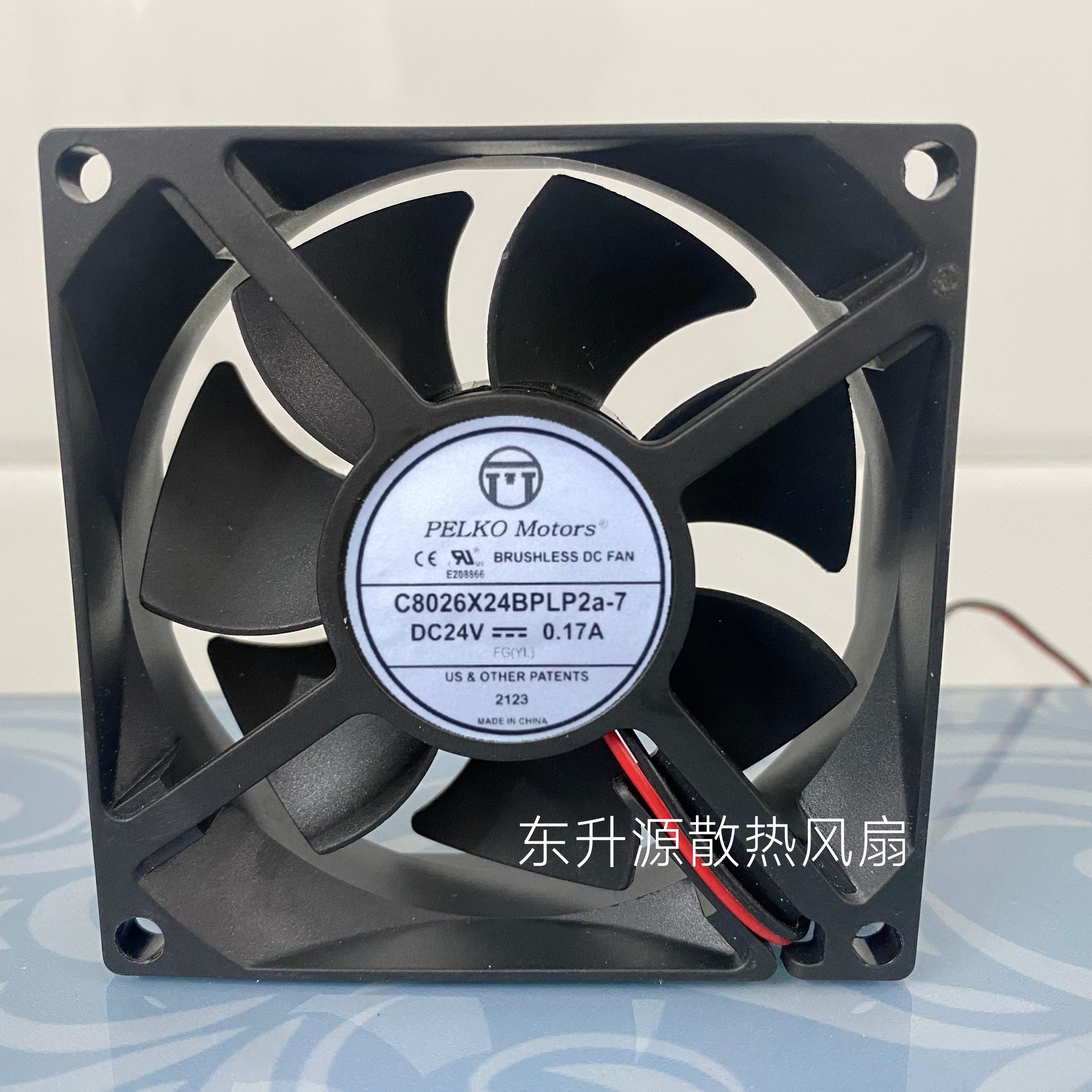 PELKOMOTORS C8026X24BPLP2a-7 24V 0.17A 8CM 8025 变频器风扇