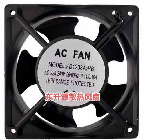 全新现货AC FAN FD1238A2HB 220V 0.14/0.10A 12038 12CM/厘米