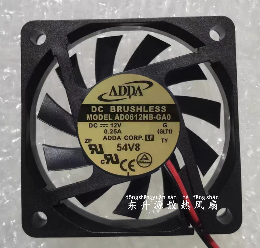 ADDA全新AD0612HB-GA0 6CM 6010 12V 0.25A散热风扇