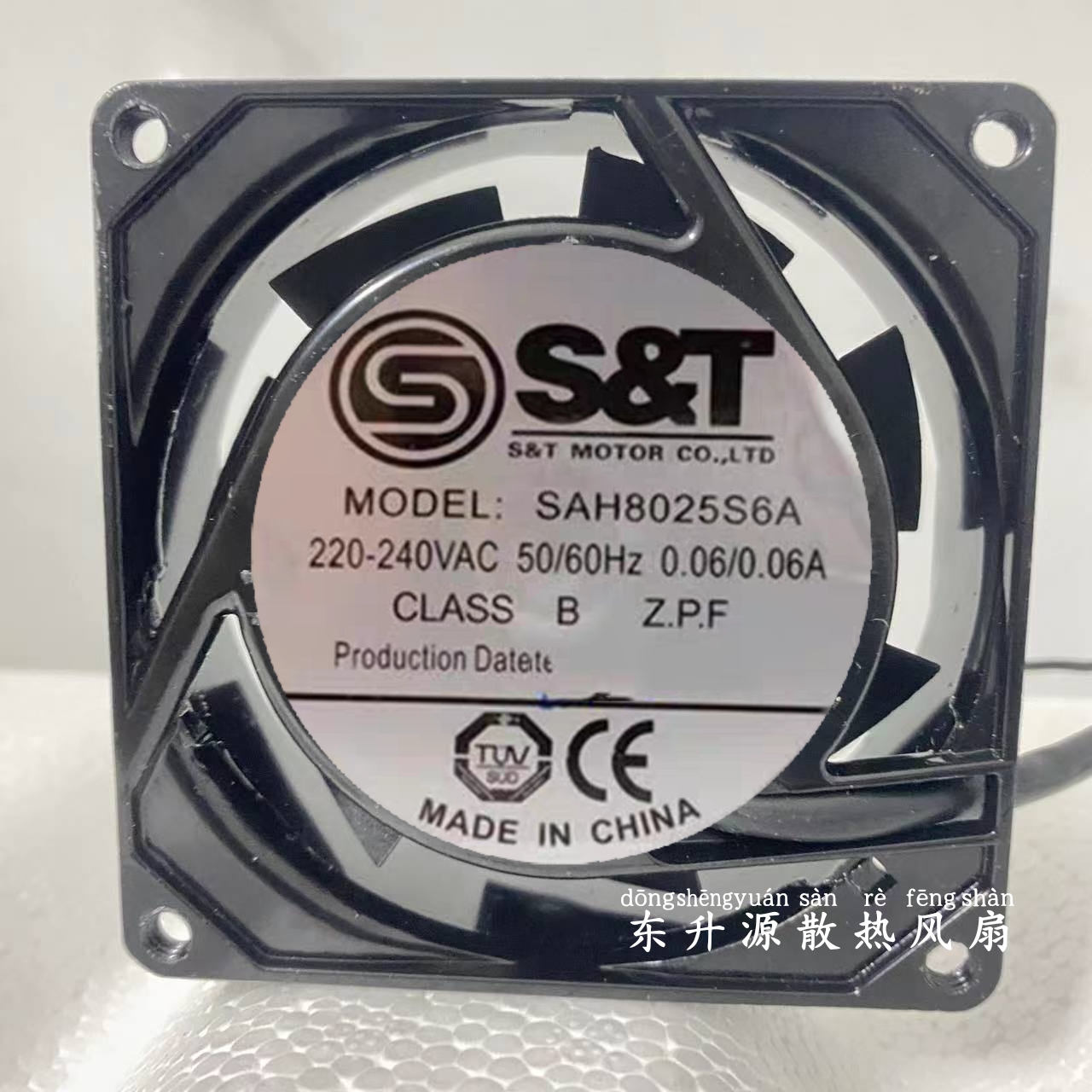 全新正品S-T 8025 220V 0.06A SAH8025S6A 8CM机箱风扇 机柜风扇
