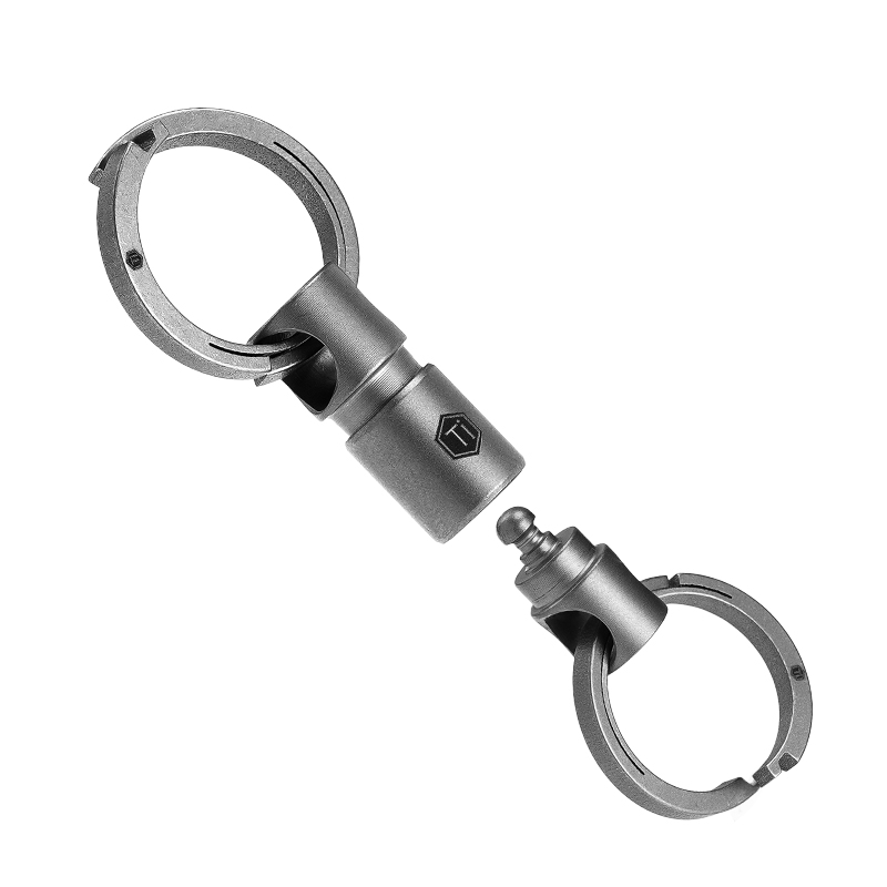 酷友钛合金钥匙扣挂件