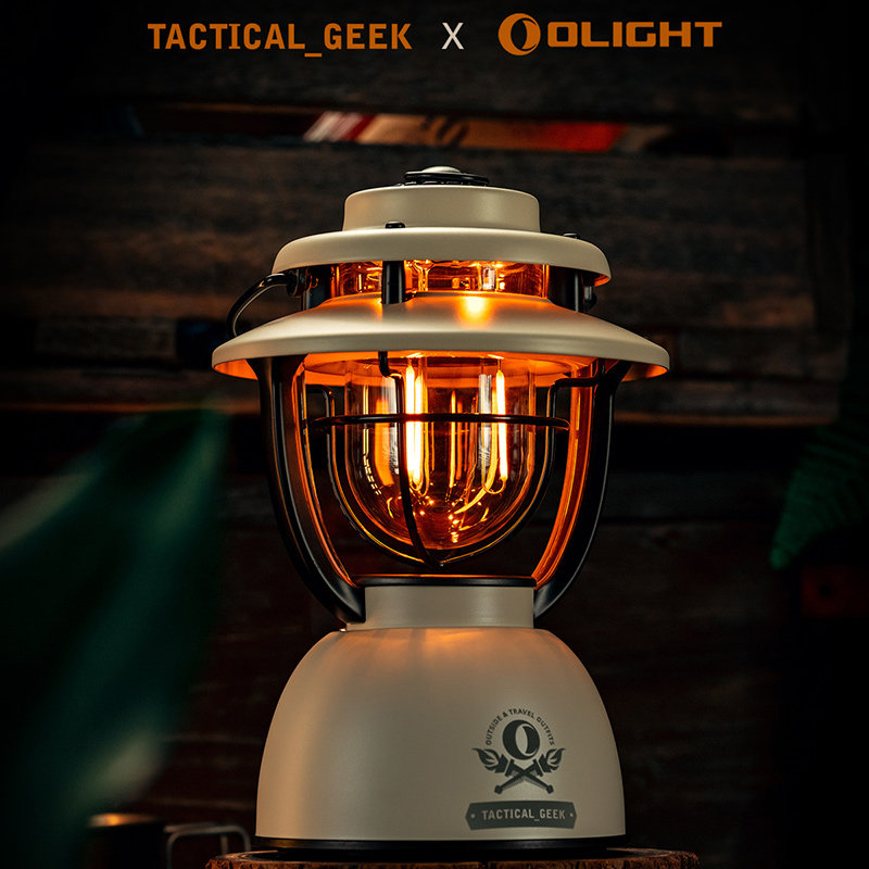 战术极客OLIGHT傲雷联名露营灯