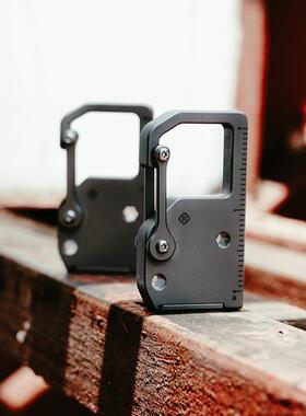 酷友 CooYoo 钛合金快挂创意EDC改锥组钥匙扣 EH4