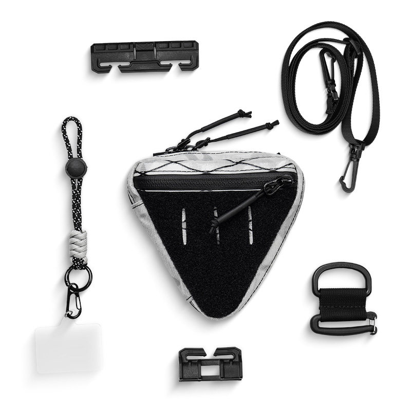 战术极客零钱包配件包随身小包