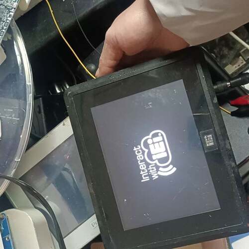 可议价威强工业显示器控制器DM-F65A，机器通电，实拍图，