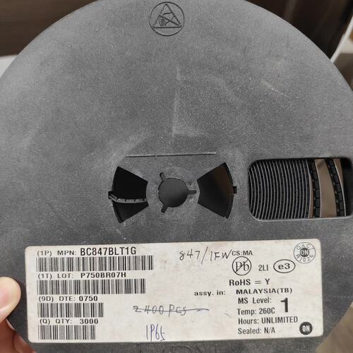 议价ON BC847BLT1G贴片三极管连接器