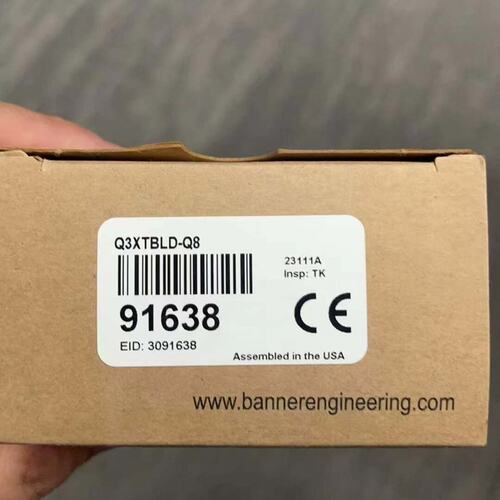 议价BANNER邦纳 Q3XTBLD-Q8 激光颜色传感器可维修