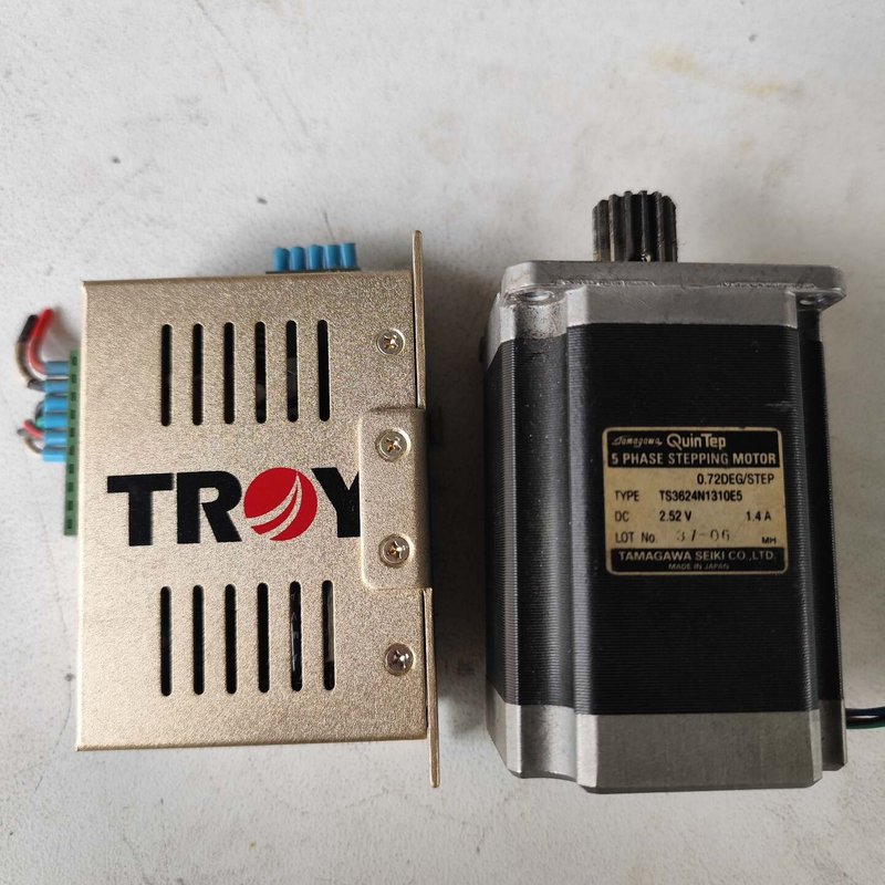 议价台湾TROY泰映两相驱动器TR515B，多摩川步进电机TS3连接器