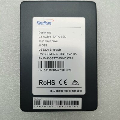 议价烽火/FiBerHome 480g 6g SATA 2.5寸可维修